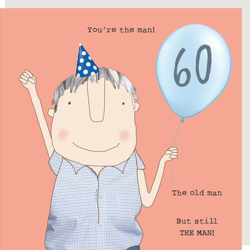 Boy 60 The Man Card