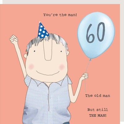 Boy 60 The Man Card