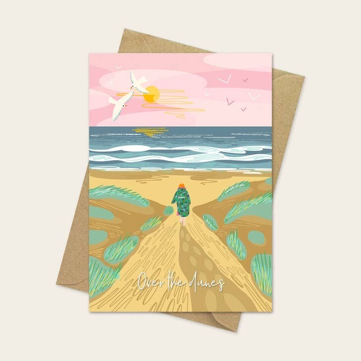 Wanderlust Card - Over The Dunes
