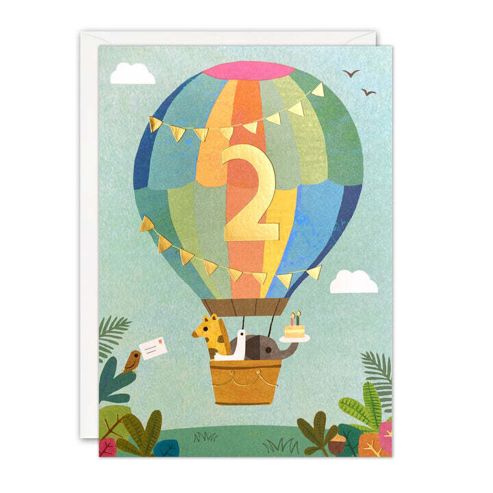 2 Balloon Card