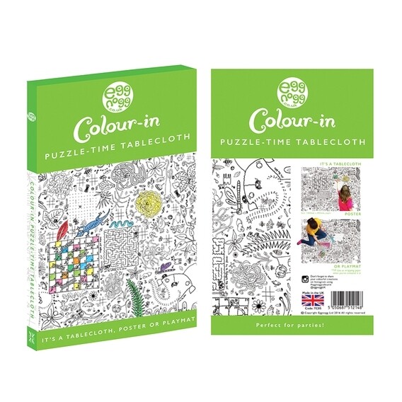 Egg Nogg Colour I Giant Poster / Tablecloth - Puzzletime