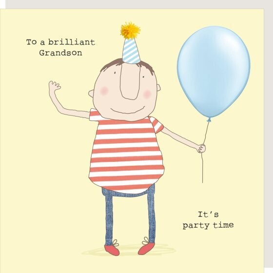 Brilliant Grandson Card