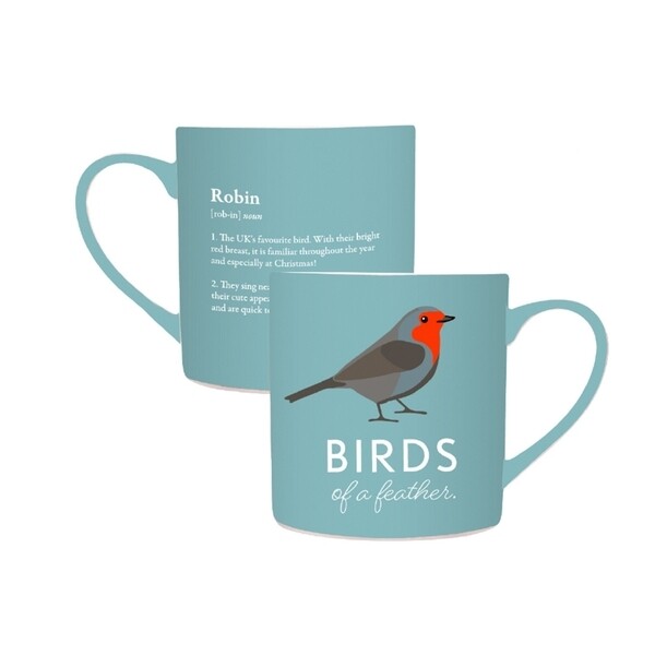 RSPB Porcelain Robin Mug