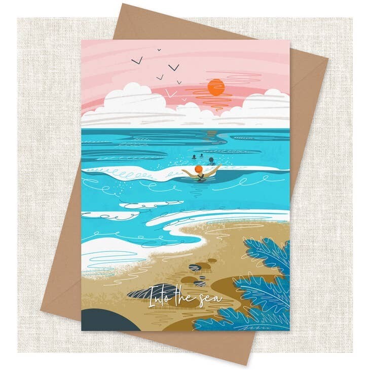 Wanderlust - Into The Sea Card