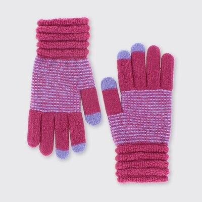 Wendy Gloves - Raspberry Pink/lilac