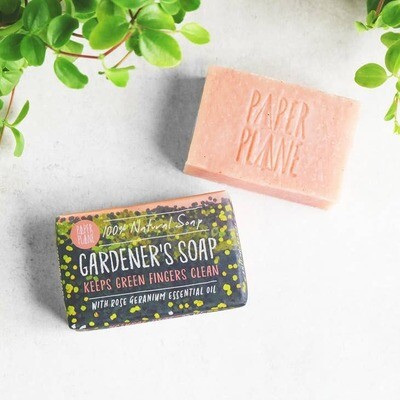 Gardener&#39;s Soap 100% Natural Vegan - Rose Geranium
