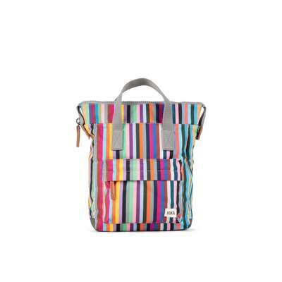 Roka London Bantry B Small Sustainable Canvas - Multi Stripe