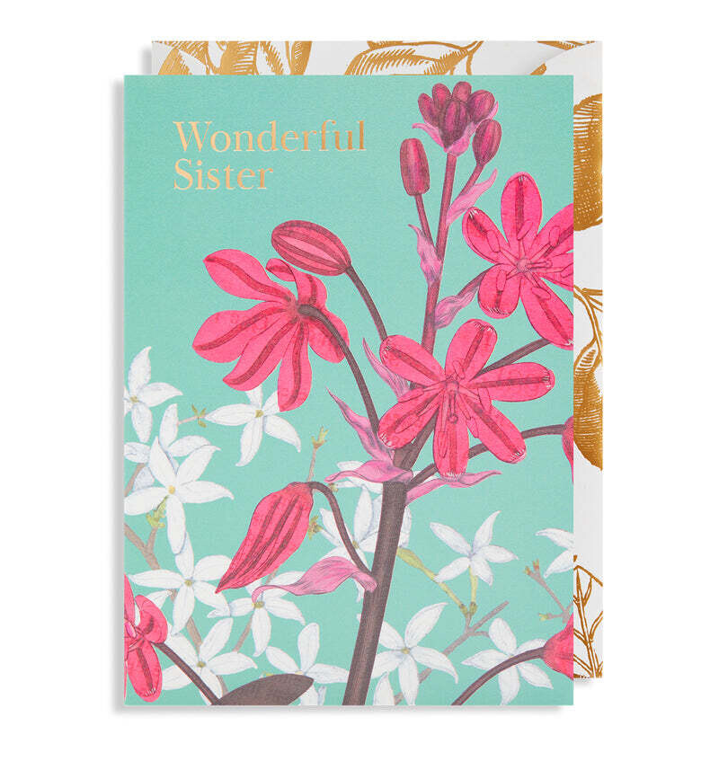 Kew Wonderful Sister Card