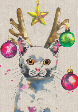 Christmas Cat Card
