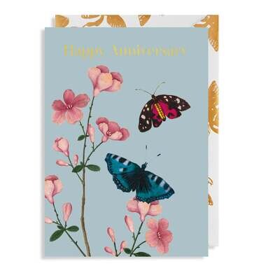 Kew Anniversary Butterflies Card