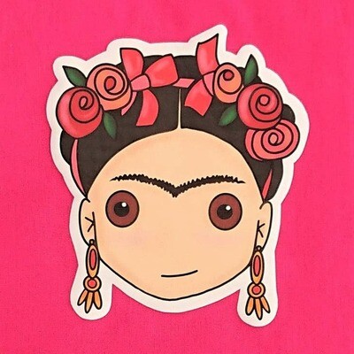 Frida Kahlo Tote Bag Pink