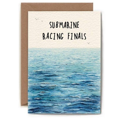 Submarine Racing Card