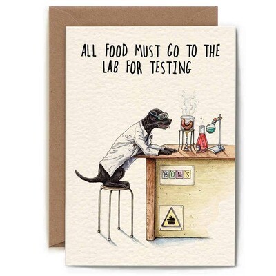Lab Testing Card