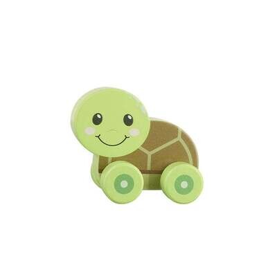 Turtle First Wooden Push Toy