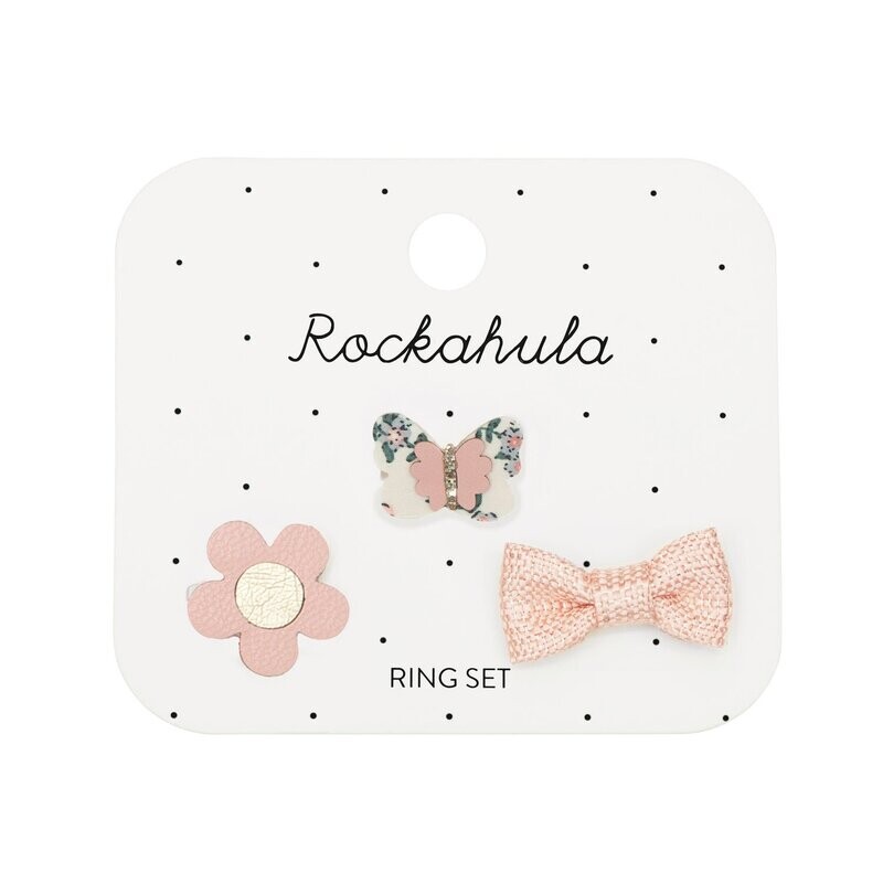 Rockahula Flora Butterfly Ring Set