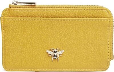 Alice Wheeler Bee Coin Purse - Ochre