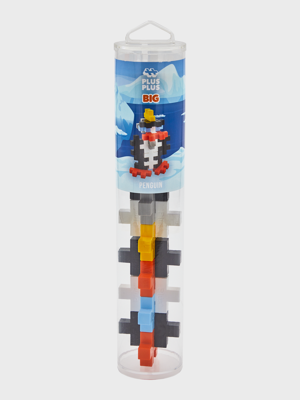 Plus Plus BIG 15 Piece Tube - Penguin