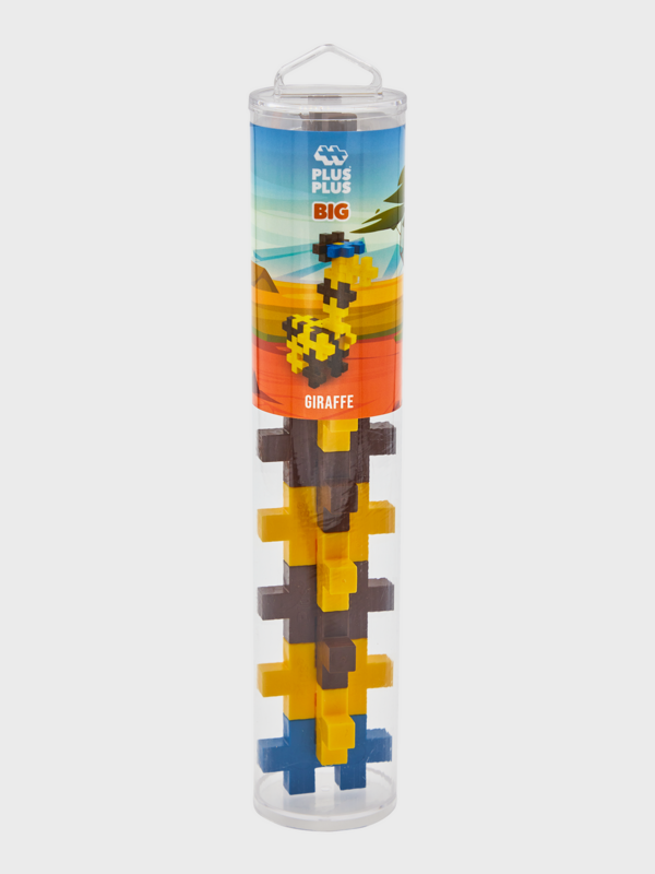 Plus Plus BIG 15 Piece Tube - Giraffe