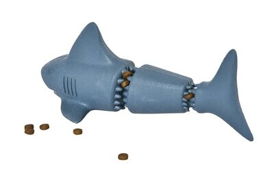 Recycled Rubber Shark Treat Toy