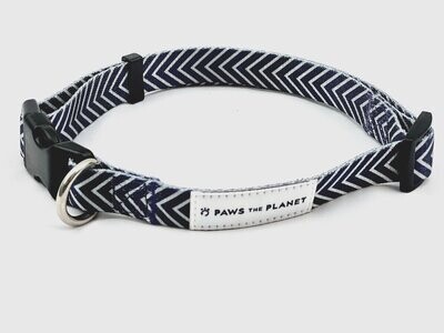 Recycled Webbing Dog Collar - Large