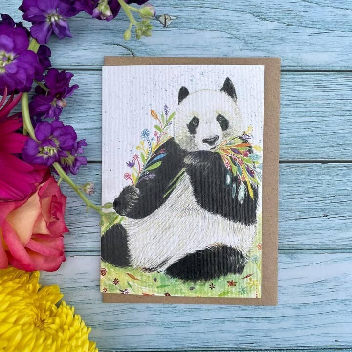 Posy The Panda Card