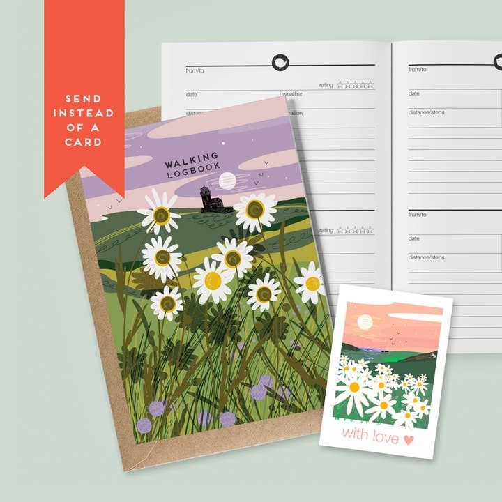 Walking Logbook - Lighthouse &amp; Daisies