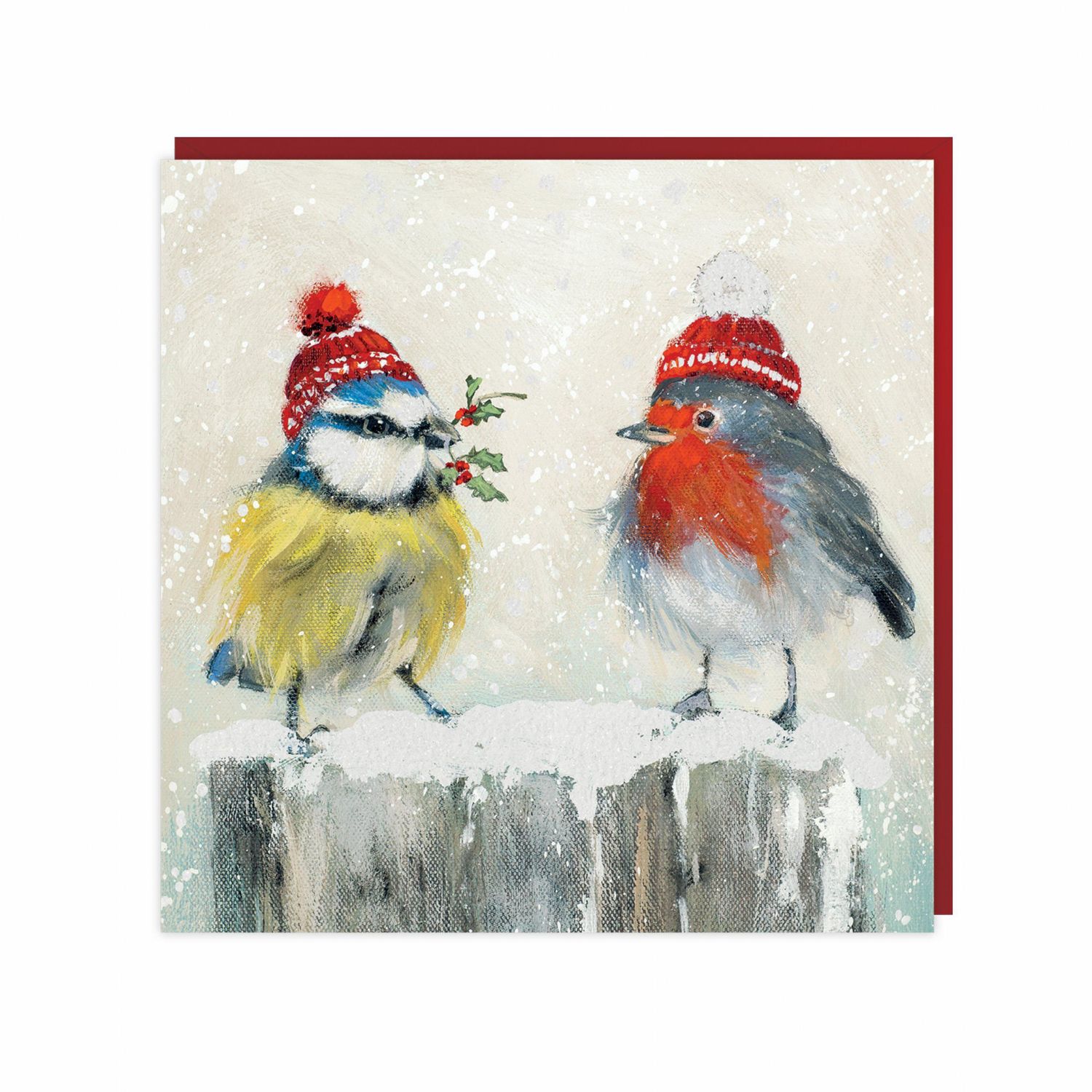 Christmas Tweet (Birds) Pack Of 6 Charity Christmas Cards
