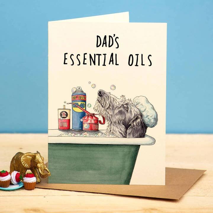Dad&#39;s Essential Oils Card