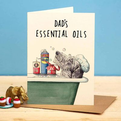 Dad&#39;s Essential Oils Card