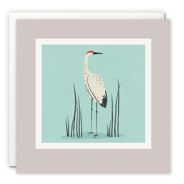 Paintworks Sandhill Crane Card
