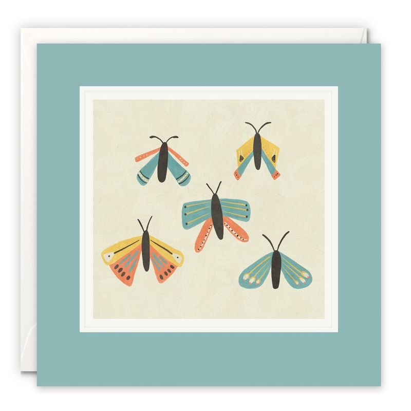Paintworks Moths Card
