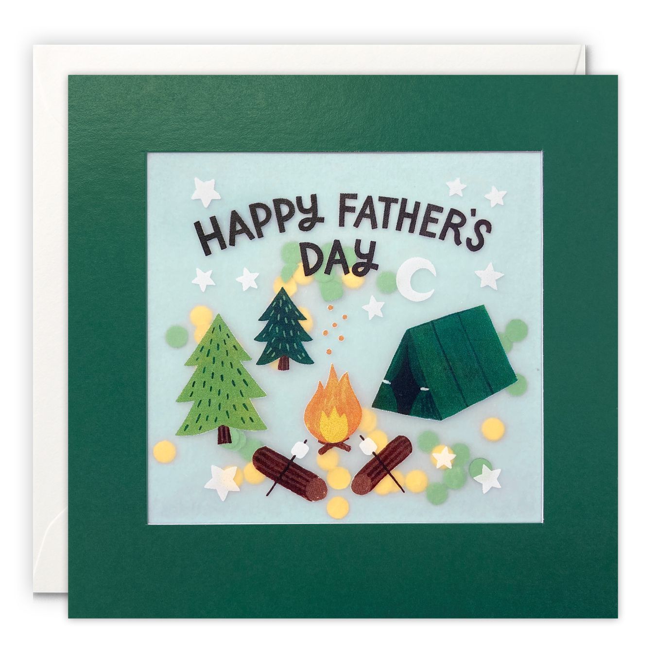 Father's Day Camping Shakies Card