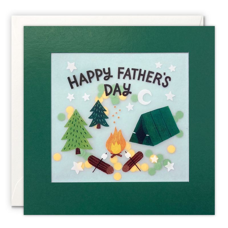 Father's Day Camping Shakies Card
