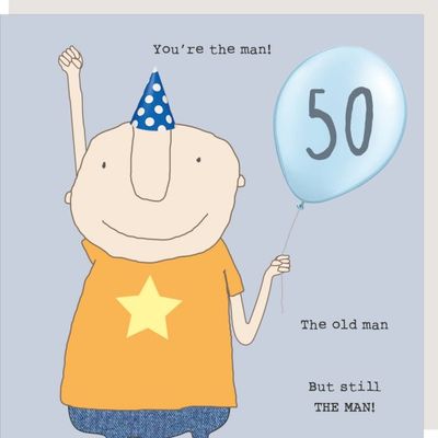 Boy 50 The Man Card