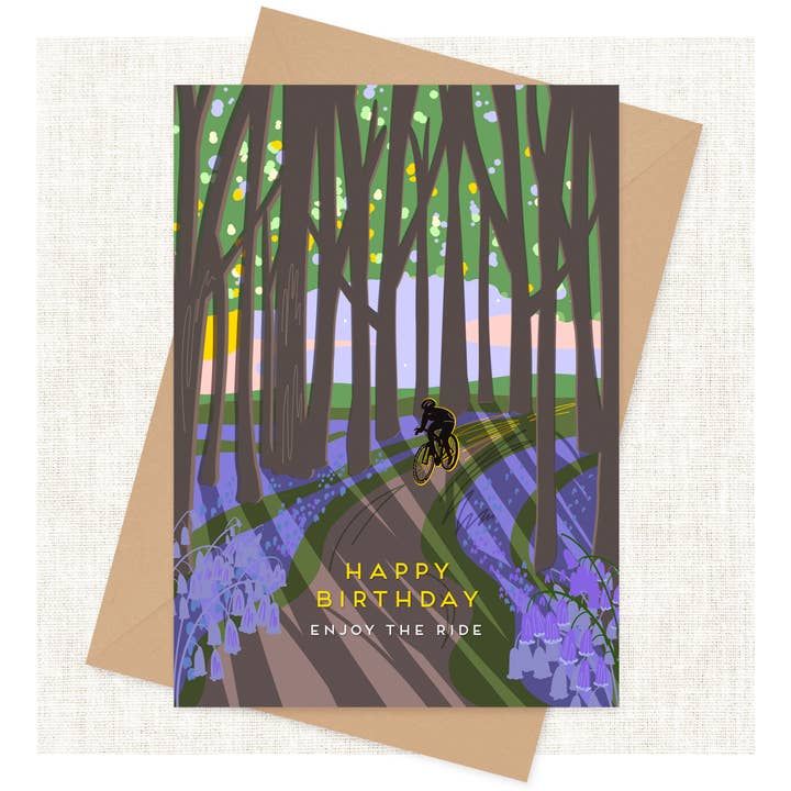 Enjoy The Ride Birthday Card