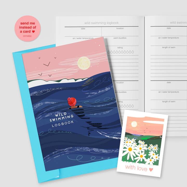 Wild Swimming Logbook - You Never Regret A Swim