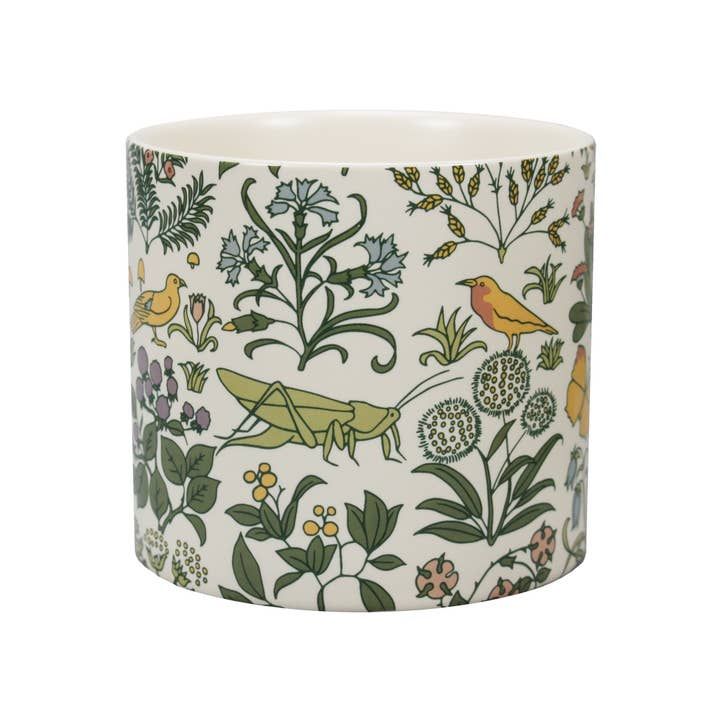 ACS Voysey Botanical Garden 10cm Ceramic Pot