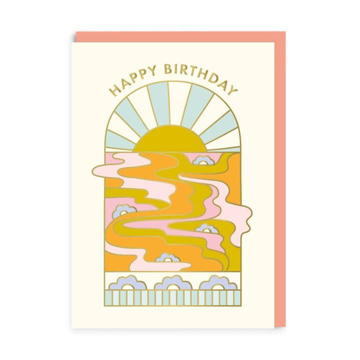 Sunrise Birthday Card