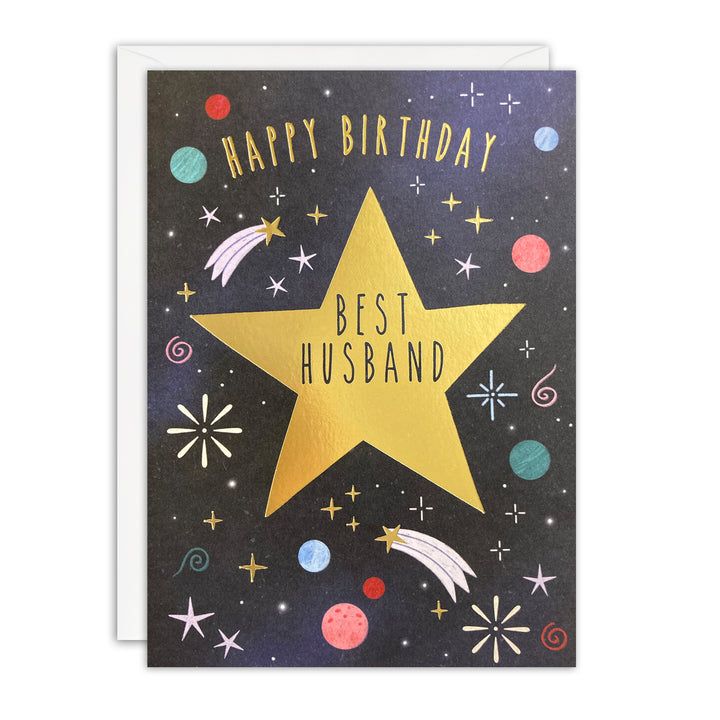 Sunbeams Husband Birthday Card