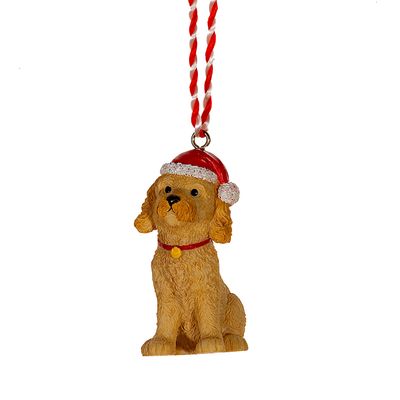 Cockapoo Resin Christmas Decoration