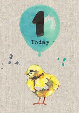 1 Today Chick Card