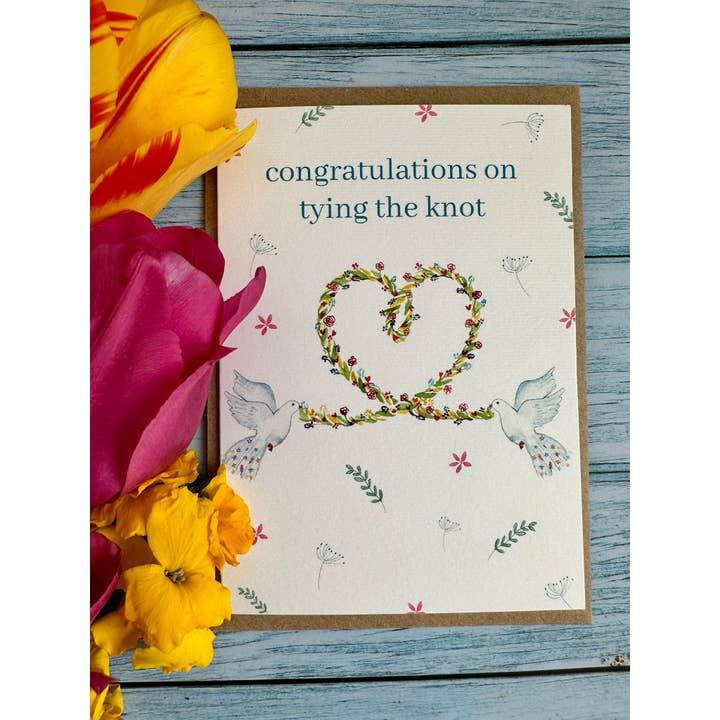 Congratulations On Tying The Knot Card