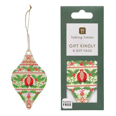 Folklore Christmas Gift Tags Pack 8