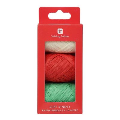 Raffia Ribbon Pack 3