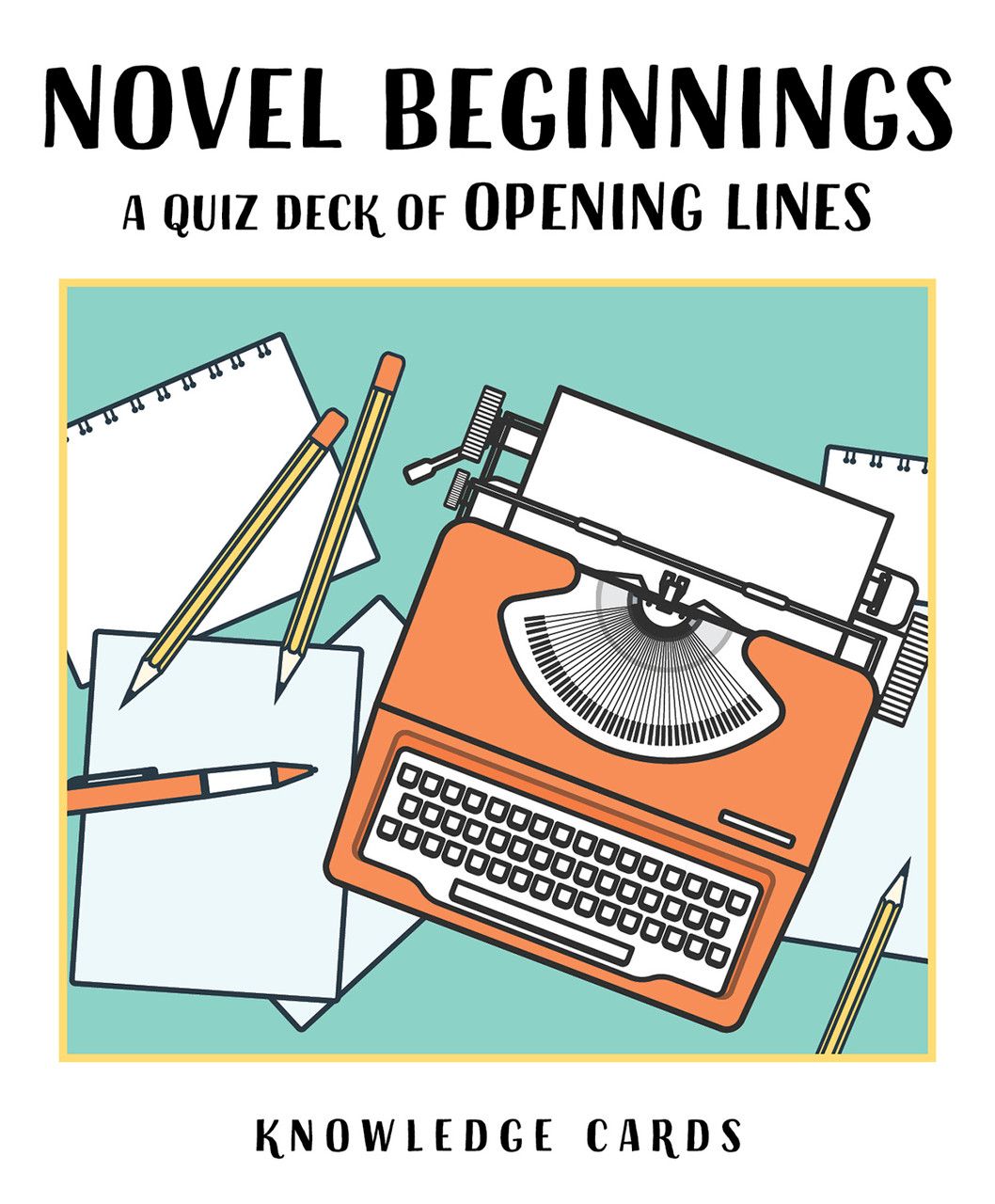 Novel Beginnings Opening Lines Of Books Knowledge Cards
