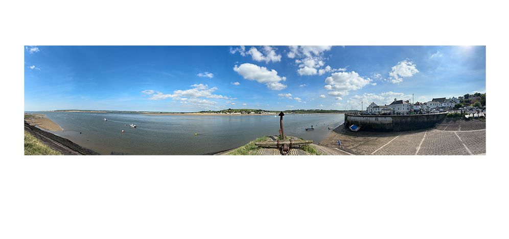 Appledore Anchor Panoramic Card