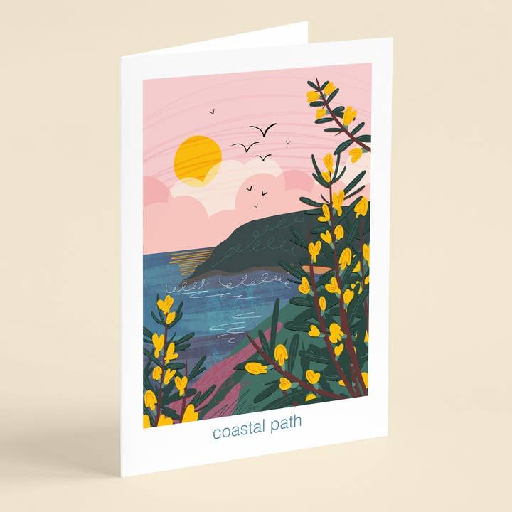Let's Go Outside - Coastal Path Card