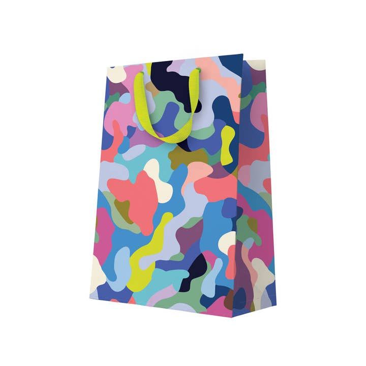 Colourful Camo Large Gift Bag