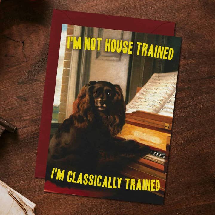 Classically Trained Card