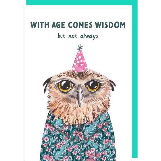 Wisdom Owl Card
